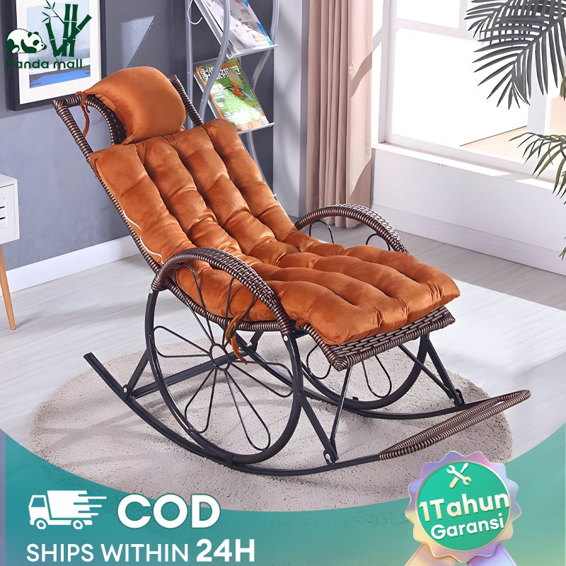 kursi Goyang Rotan Kursi Malas Kursi Sofa Malas Kursi Santai Empuk Kursi Poang