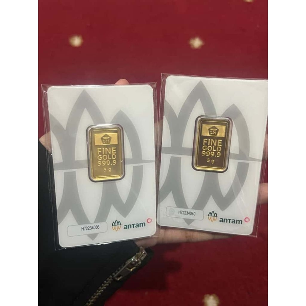 emas Antam 5 gr/5 gr Antam redmark