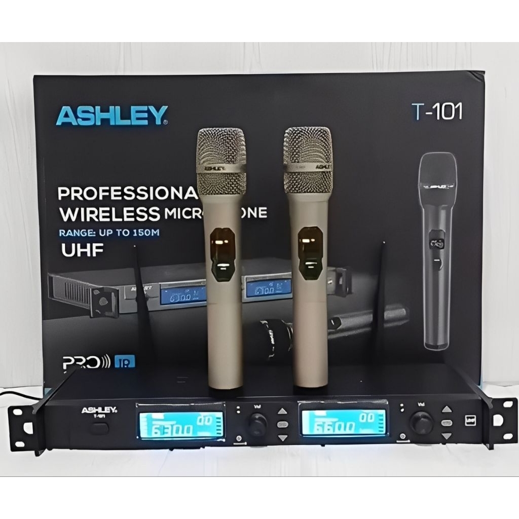 Mic Wireless Ashley T 101 T101 Original