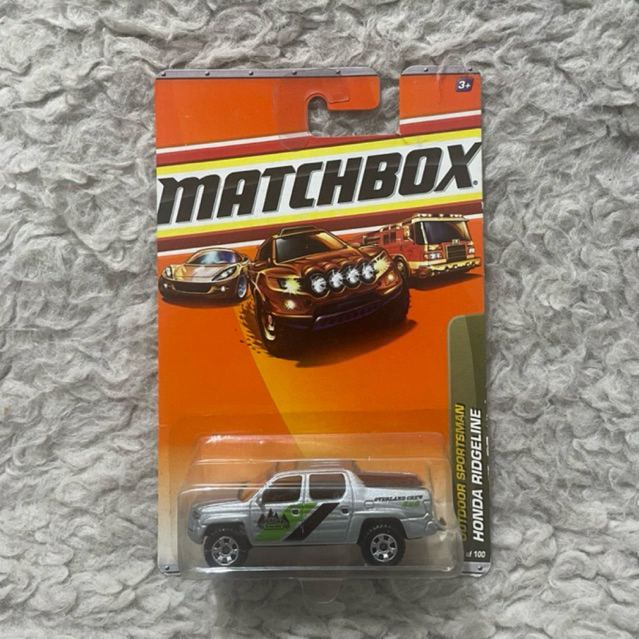 Matchbox Honda Ridgeline Silver Outdoor Sportsman