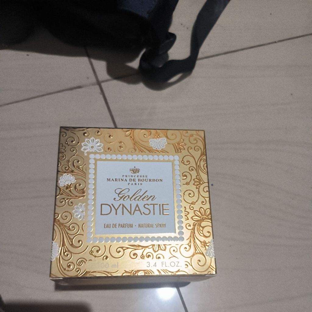 box parfum princesse Marina de Bourbon Paris golden dynastie