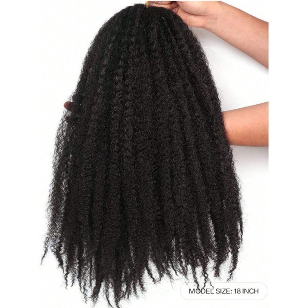 RAMBUT SAMBUNG AFRO PANJANG RAMBUT SAMBUNG KERITING RAMBUT SULAM AFRO PANJANG RAMBUT AFRO EXTRA VOLU