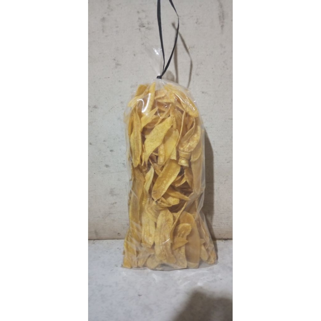 kripik pisang asin/gurih