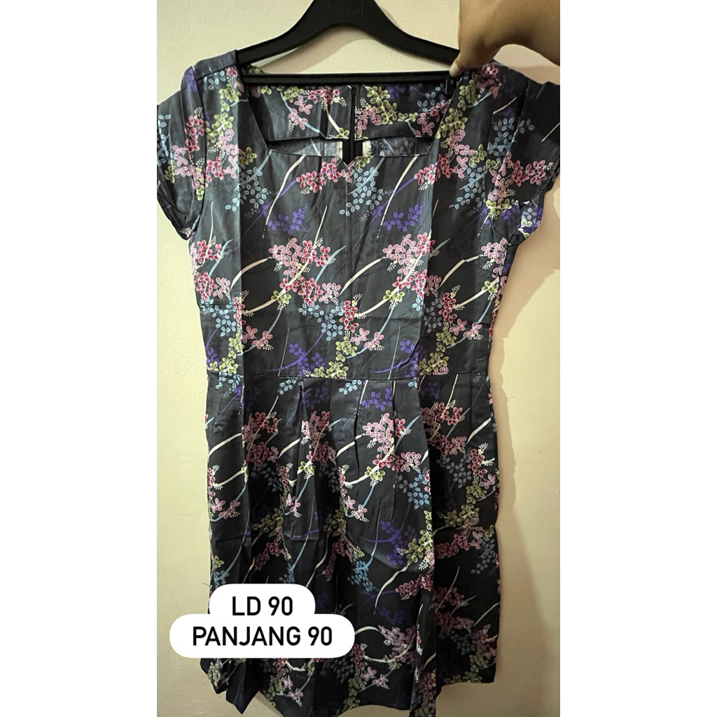 MIDI DRESS KATUN JEPANG