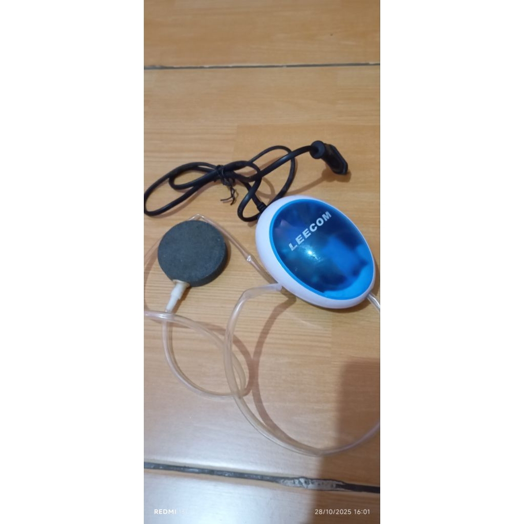 Aerator Silent Leecom + Selang + Batu Aerator