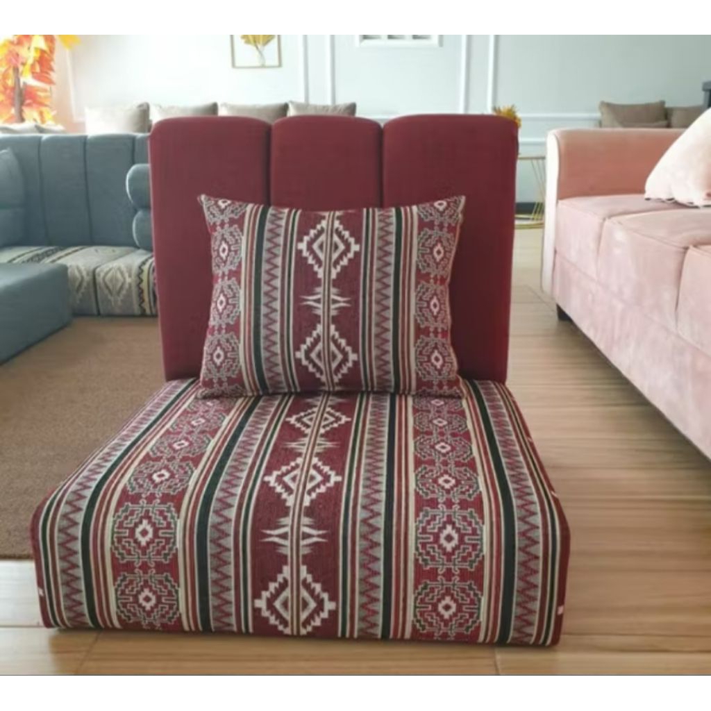 Sofa Arab / Sofa Lesehan Arab / Sofa Misnad free bantal