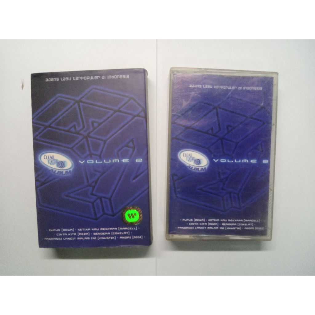 Clear Top 10. kaset pita