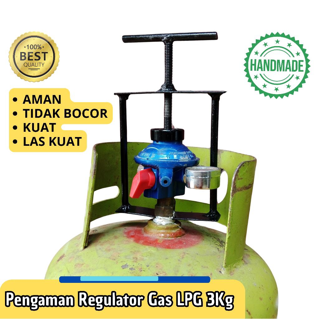 ALAT PENGAMAN REGULATOR GAS LPG 3 Kg
