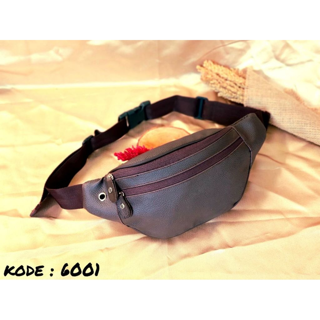 KOMPEK SEMI KULIT TAS PINGGANG PRIA WANITA