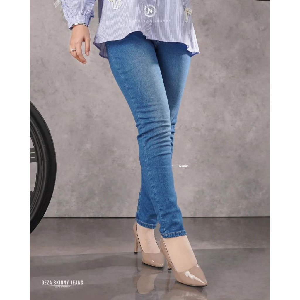 JEANS TERBARU// NADHEERA LUXURY// GEZA SKINNY JEANS//