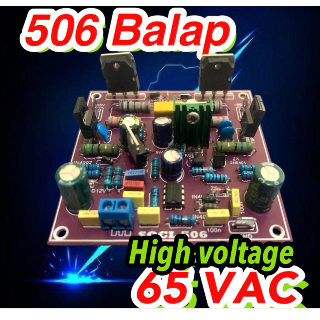 socl 506 balap high voltage tef siap pakai