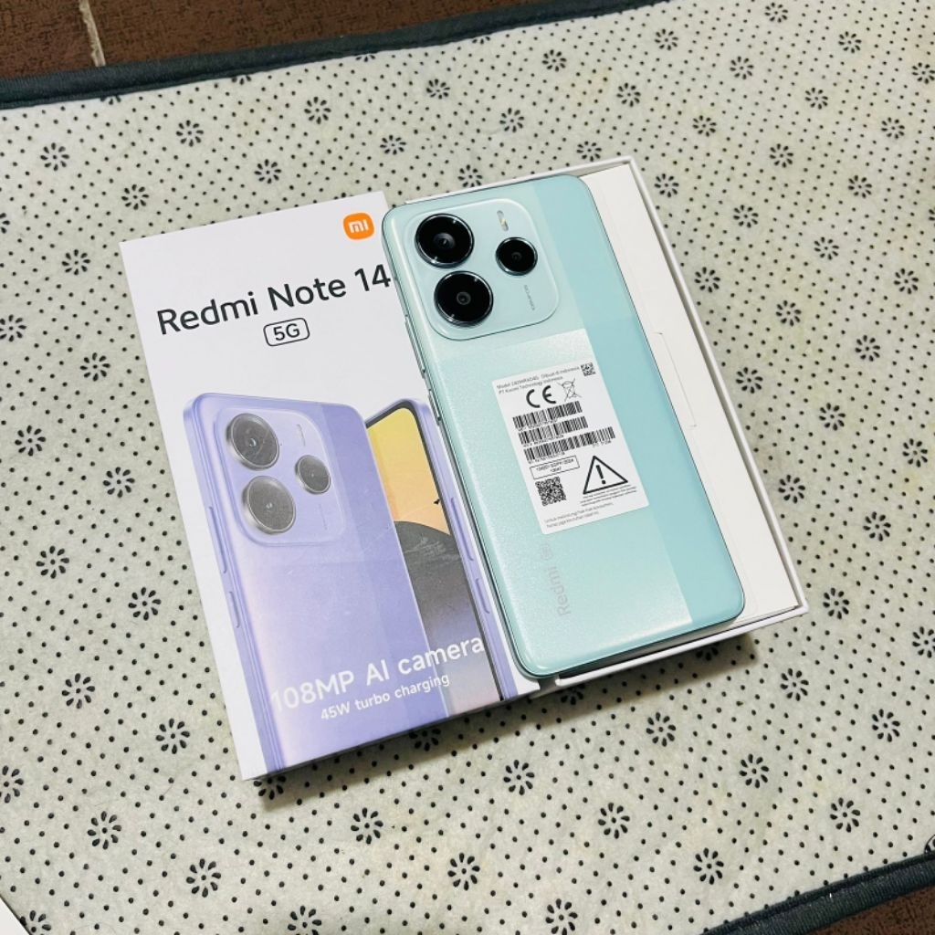 REDMI NOTE 14 5G RAM 12/512 SECOND