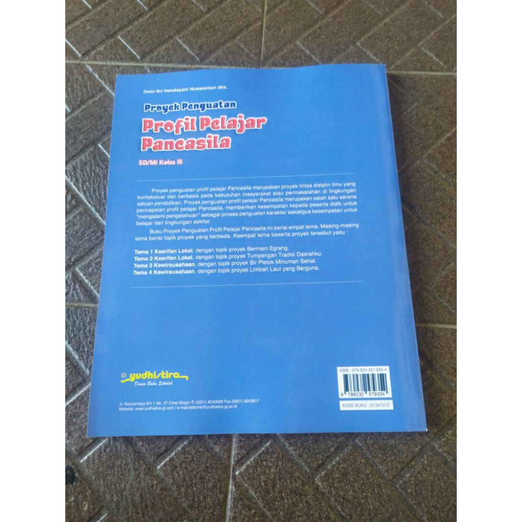 Proyek Penguatan Profil Pelajar Pancasila Kelas 3 SD