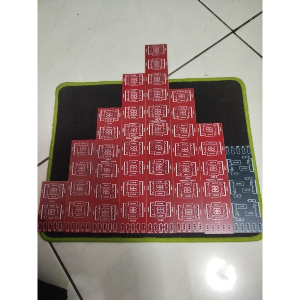Pcb transistor final toshiba 2 set 3 set 4 set 5 set 6 set 7 set 8 set 10 set Pcb tr final