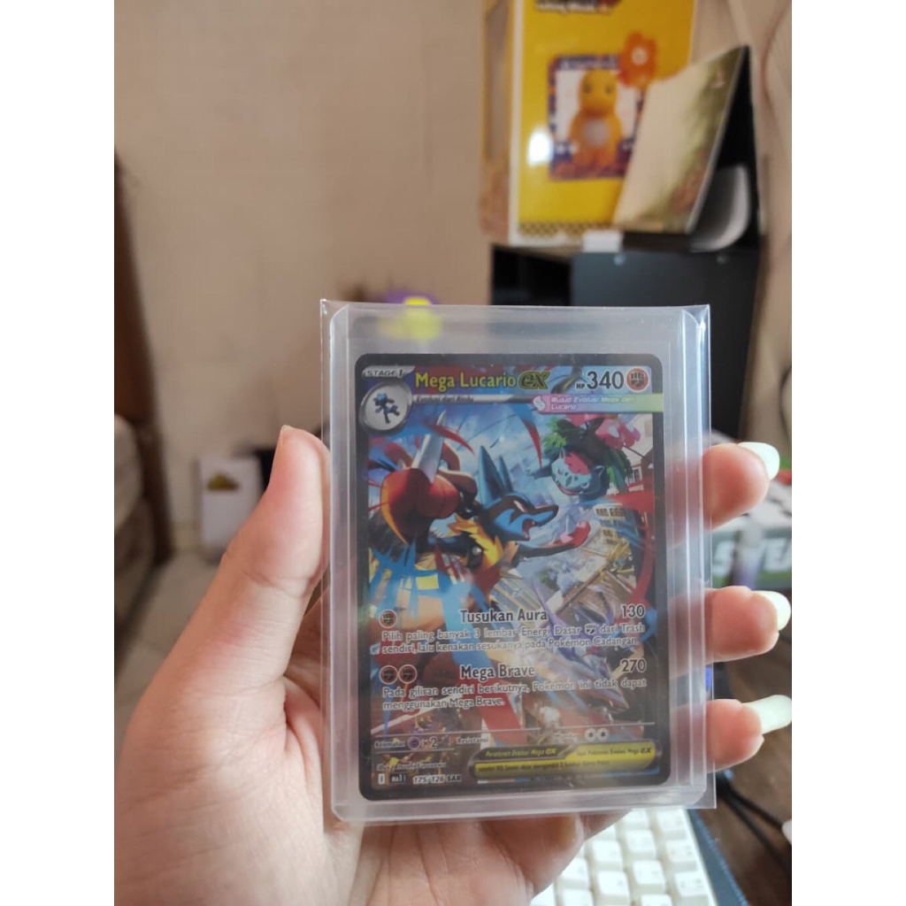 Mega Lucario Ex SAR INDONESIA | Pokemon TCG