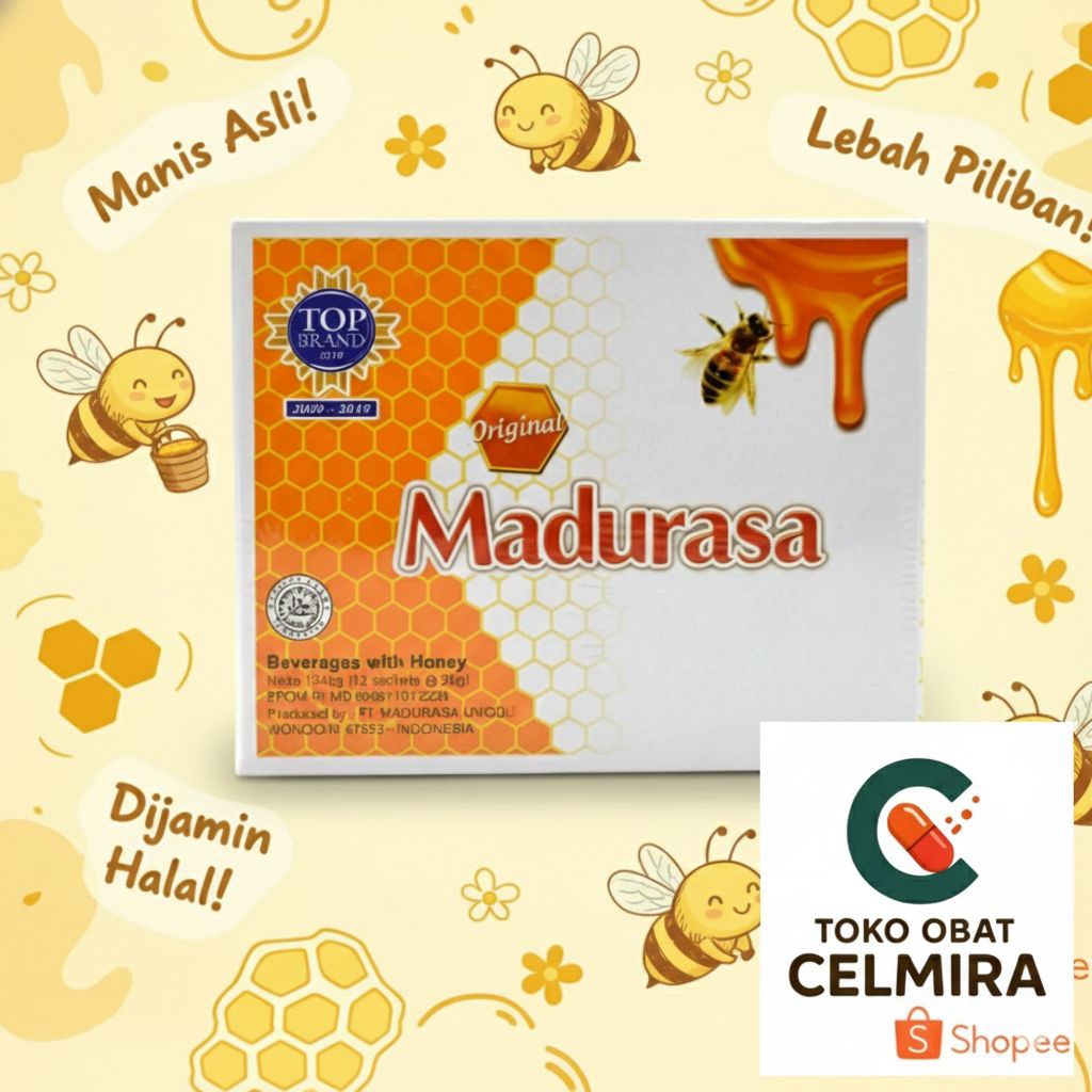 Madurasa Sachet - Madu Murni Penambah Imun & Energi