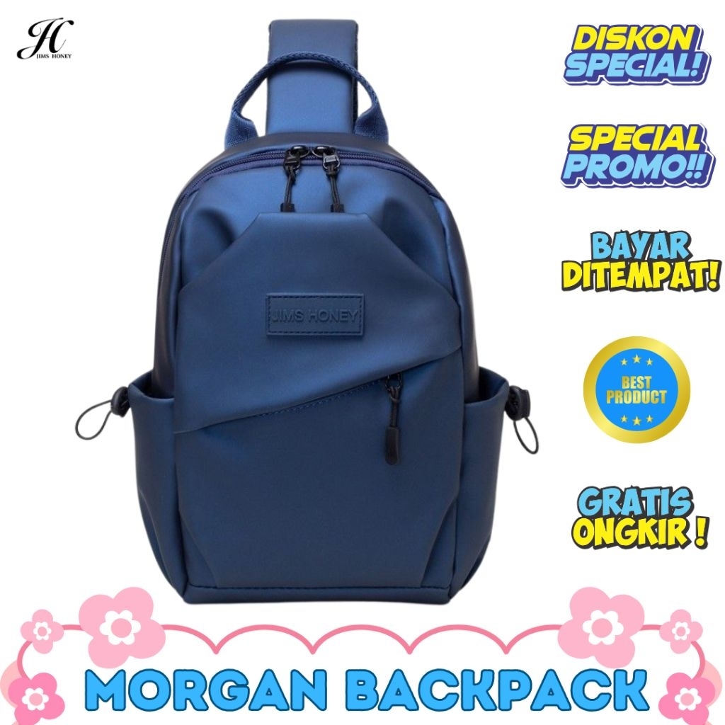 AFISH - Jimshoney Morgan Bag - Tas yang Multifungsi bisa untuk Sling & Ransel, Anti Air juga