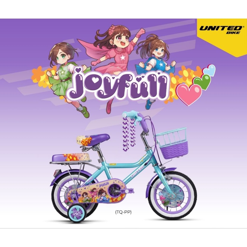 SEPEDA ANAK UNITED JOYFULL 12 INCH