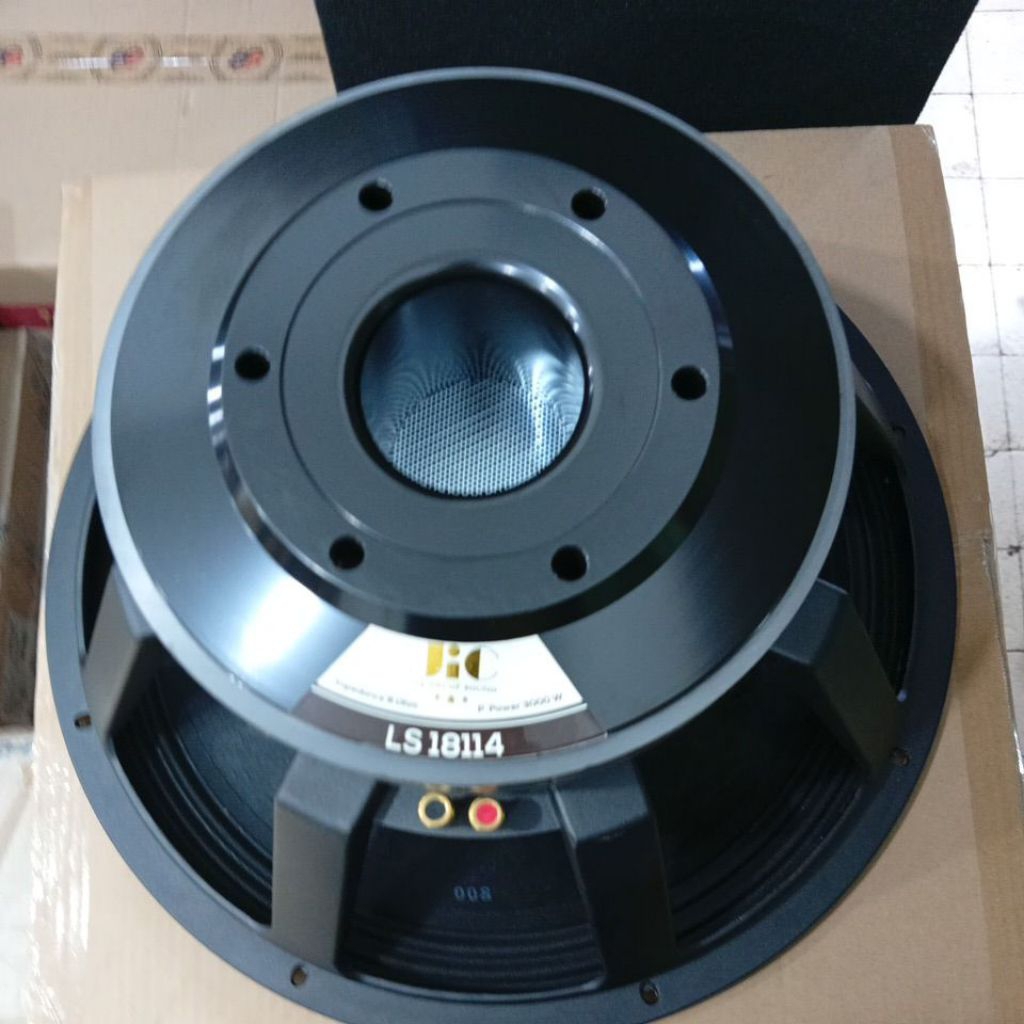 SPEAKER JIC 18 INCH LS 18114 PLUS PACKING KAYU