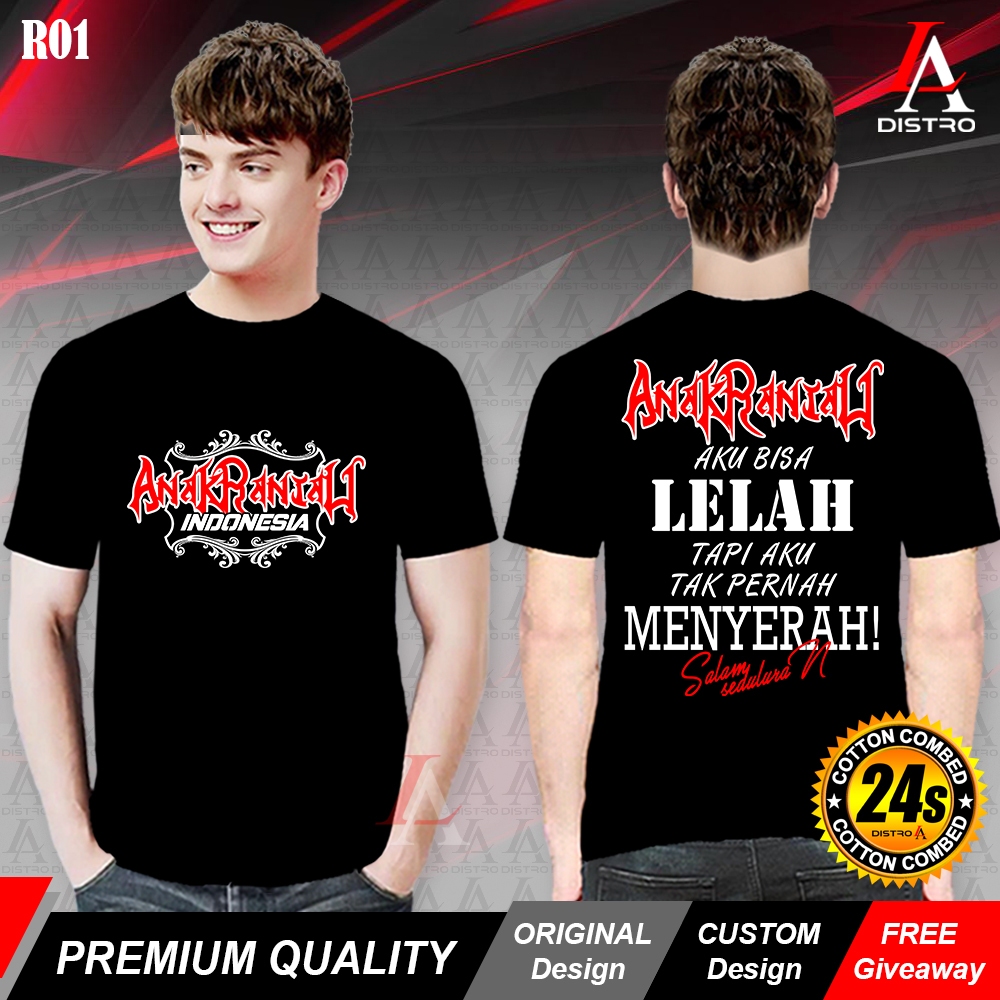 KAOS ANAK RANTAU 001 series – Exclusive | Original Desain by Distro LA - Kaos Series Unisex Premium 