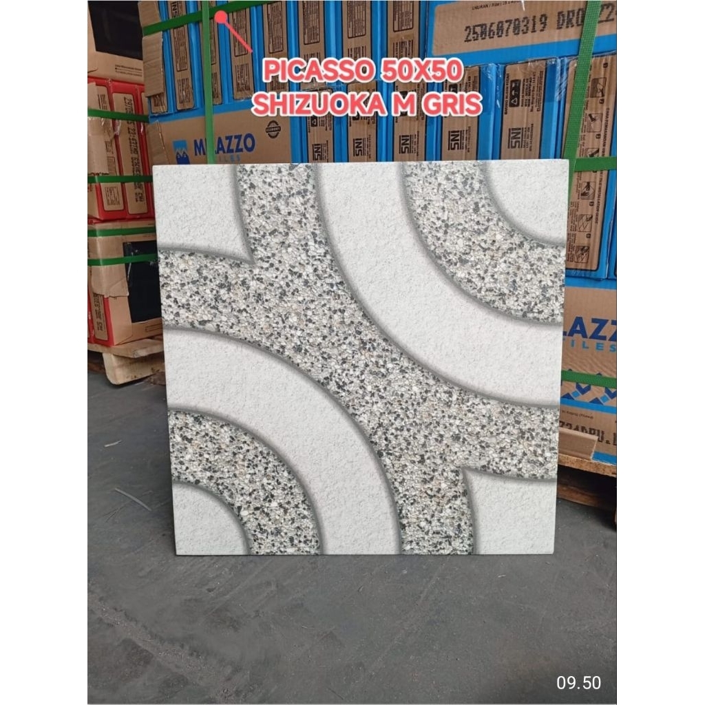 keramik picaso zhisuoka med griss 50x50 kasar kw 1