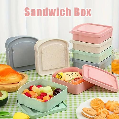Tempat Bekal Roti Tawar Sandwich, Bread Box, Toast Sandwich Storage Box