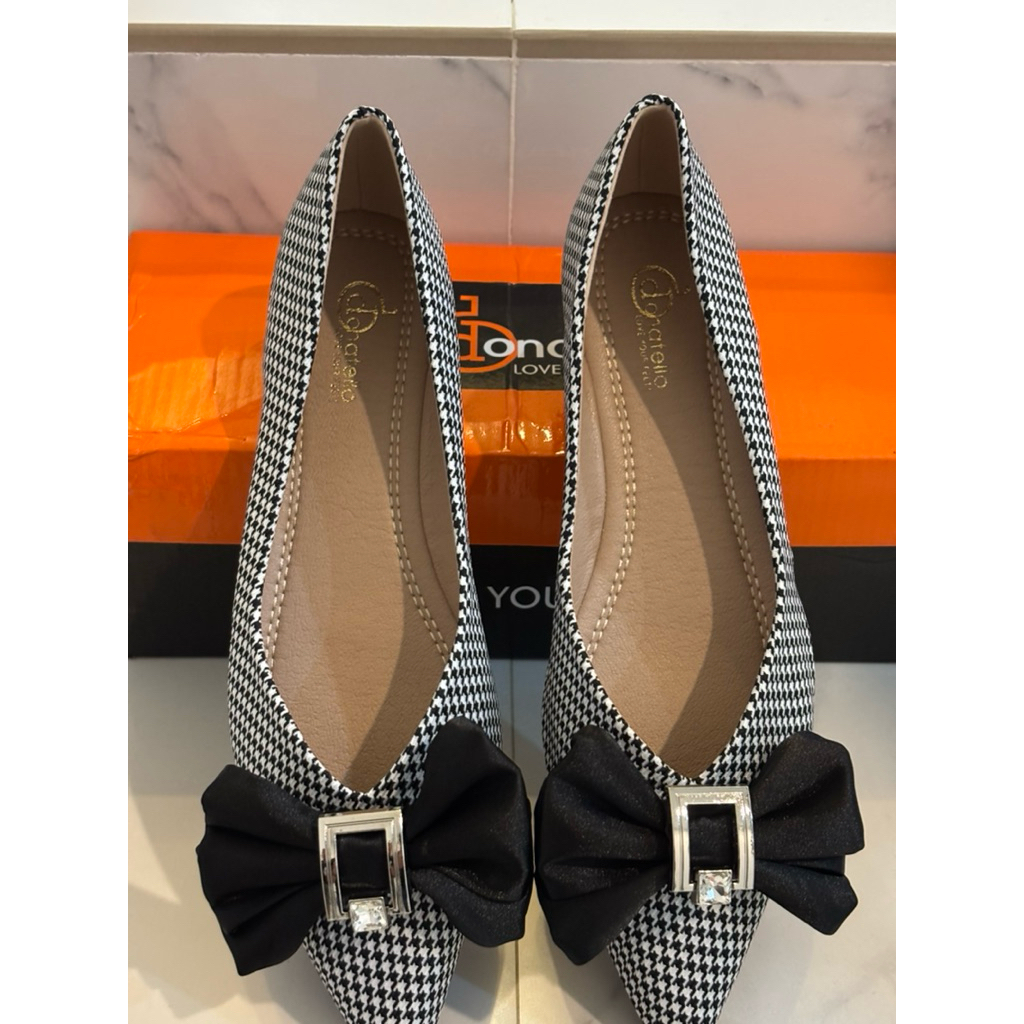 Sepatu flatshoes baru donatello size 38