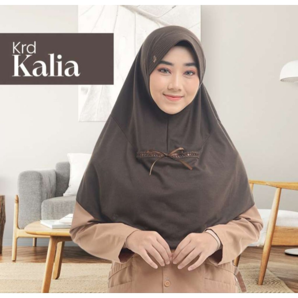 Jilbab Rabbani Ori Krd Kalia Coklat