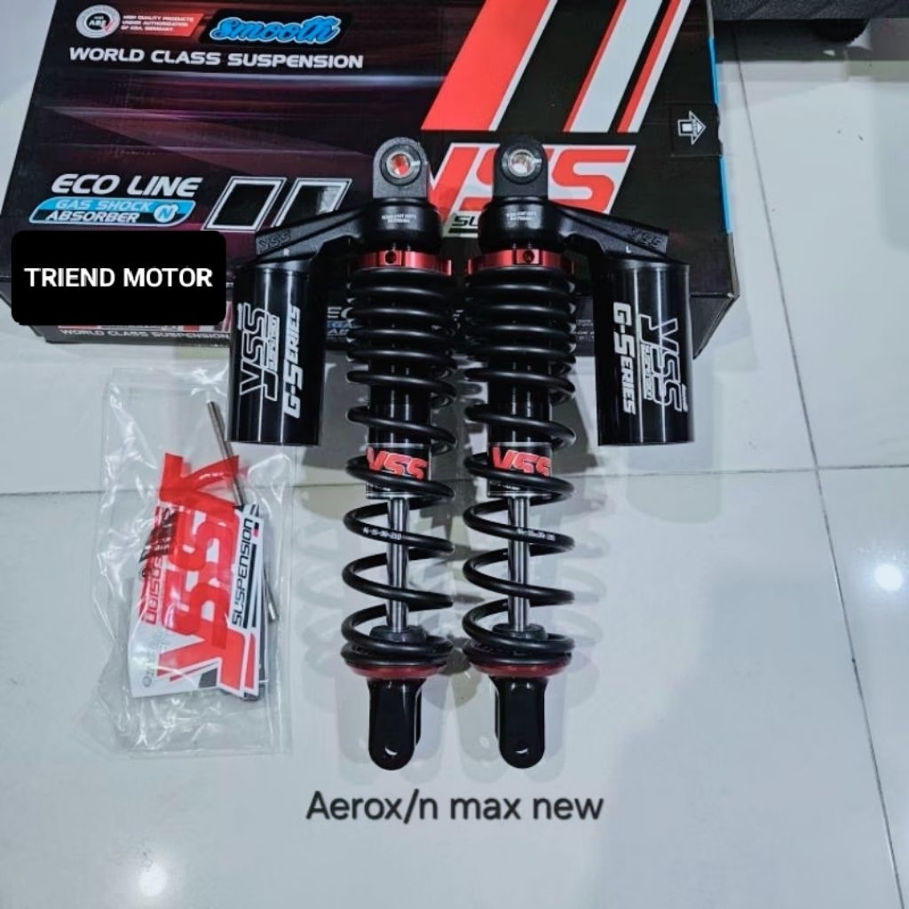 Shock Tabung YSS G-SERIES Smooth Aerox 155 Aerox New Alpha Nmax New 310MMShock Tabung YSS G-SERIES S