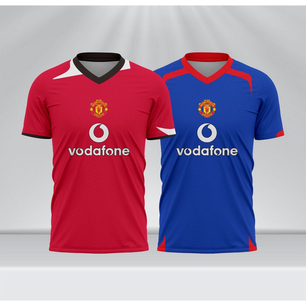 Jersey MU UTD Home Away 2005 2006 Retro