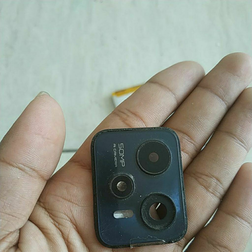 kaca kamera bekas realme c35/narzo 50a,kaca tidak ada 1