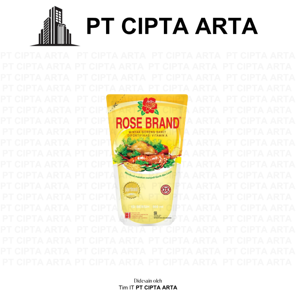 MURAH Minyak Goreng Rose Brand 500ml 1pcs / Minyak Goreng