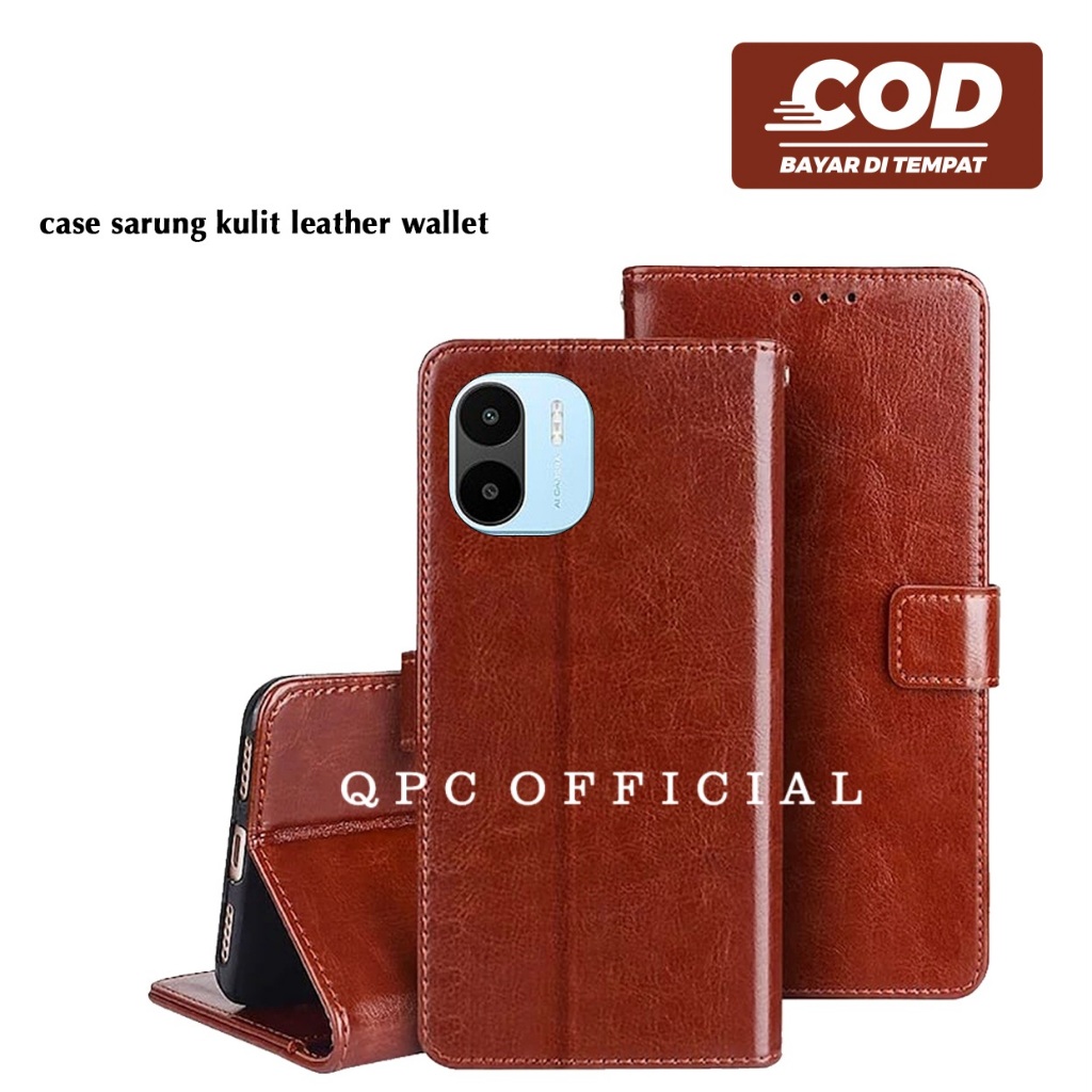 Leather Flip Case Redmi A1 Redmi A2 Redmi Note 10S Redmi Note 10 4G Redmi Note 10 Pro Redmi Note 11 