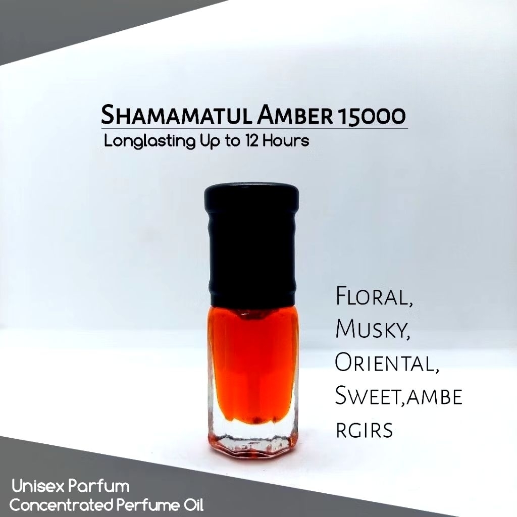 minyak wangi shamamatul Amber No 15000 original Saudi