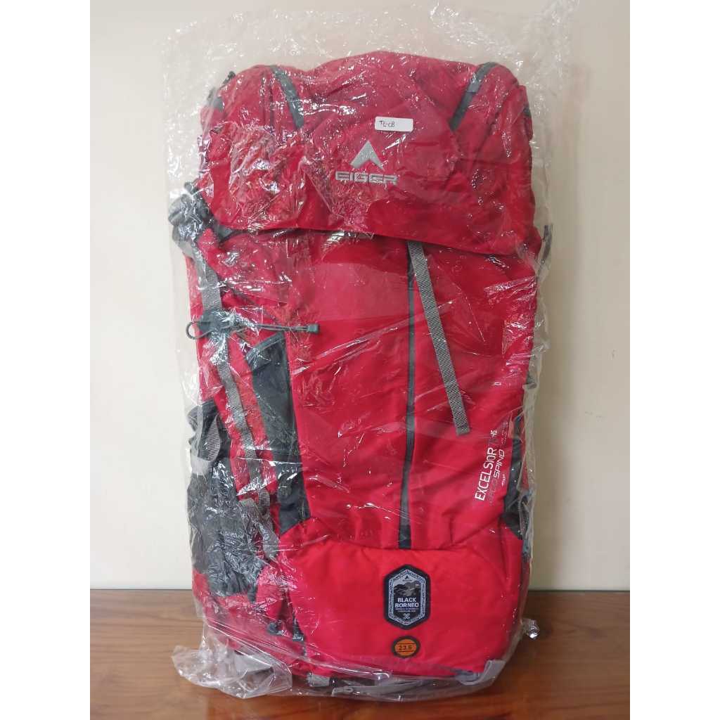 Eiger Z-Excelsior 1f Rucksack 75+15L - Red Borneo