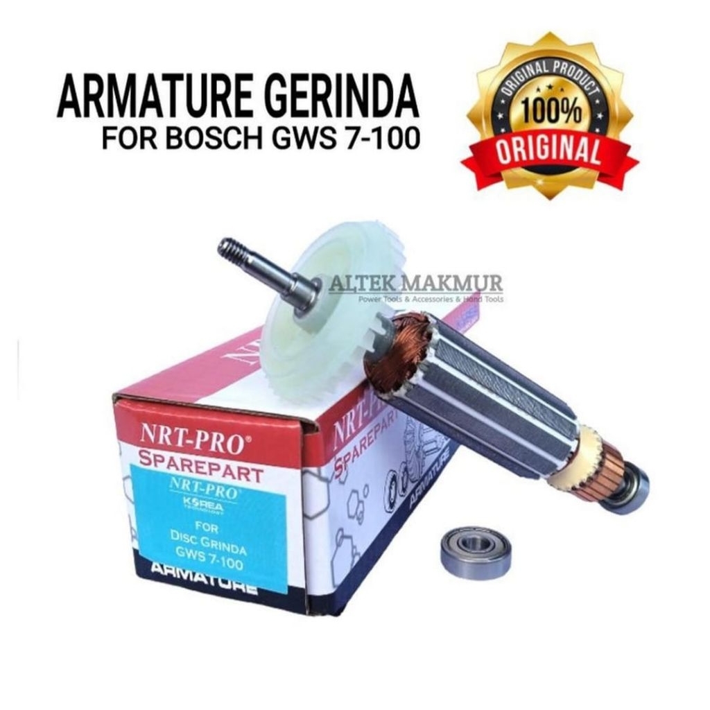 Armature Gerinda Bosch GWS 7-100 NRT-PRO / Angker GWS 7-100 For Gerinda Bosch NORITA