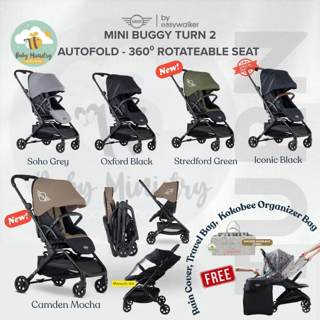 EASYWALKER MINI BUGGY TURN 2 READY STOCK   / EASY WALKER MINI BUGGY TURN EASYWALKER MINI  / BUGGY / 
