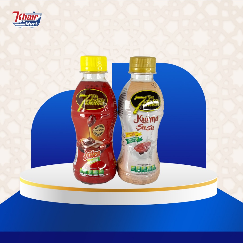 7 DATES Original Kurma dan Susu Kurma 220 ML