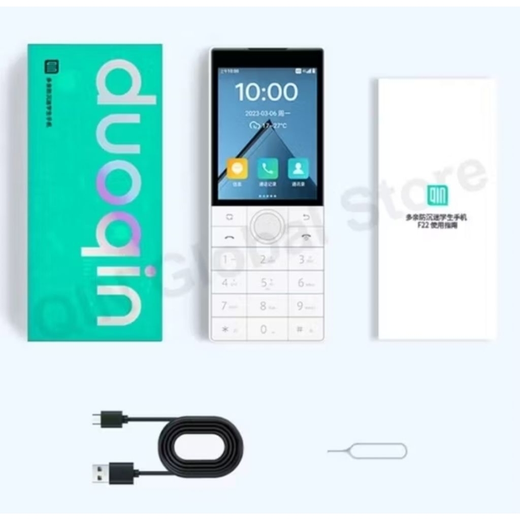 Qin F22 Tanpa Kamera Android Non Camera Hp Keypad Sentuh 2GB /
16GB