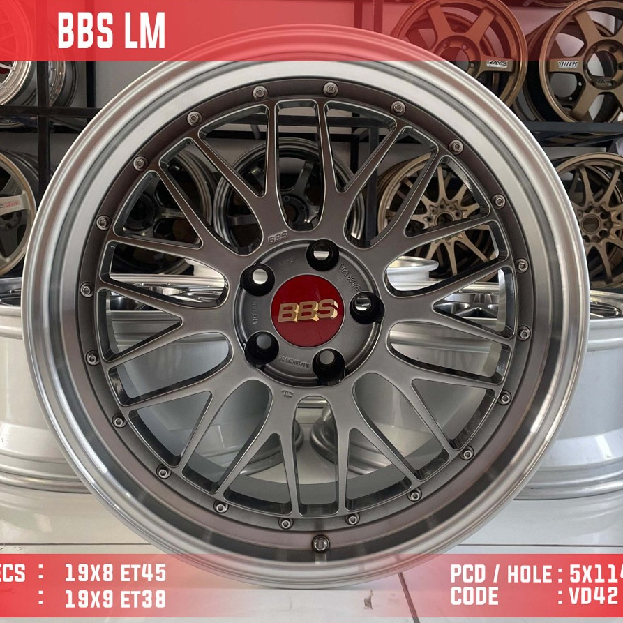 Velg BBS LM Ring 19 R19 Ori