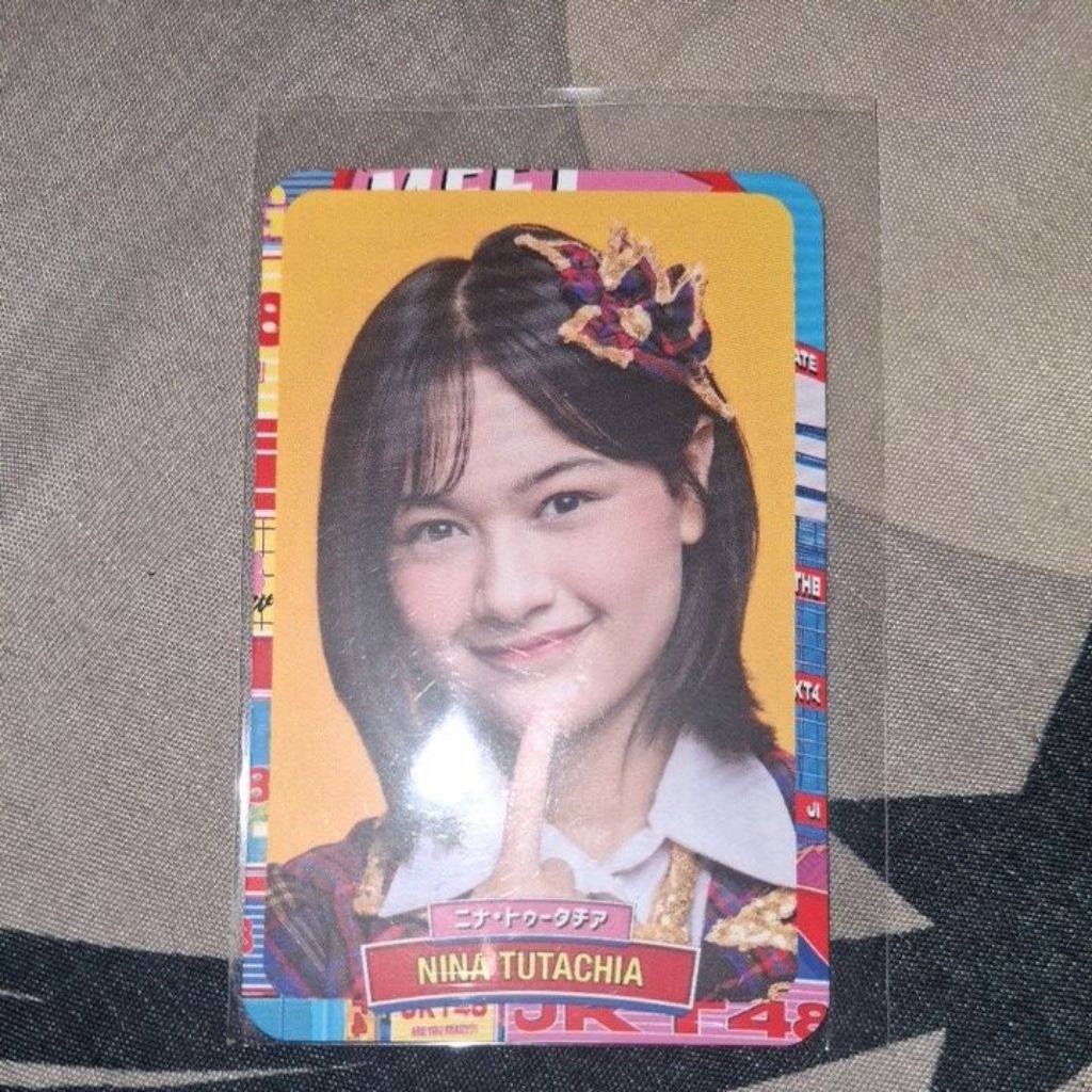 Official Photocard Nachia MnG Sister Reunion JKT48