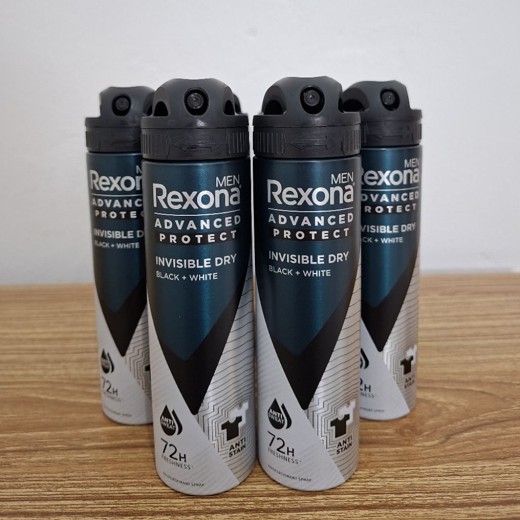 Rexona Men Deodorant Spray Invisible Dry Black&White 135ml
