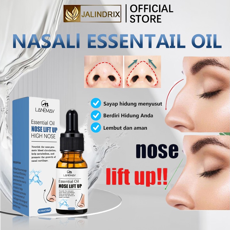 Jalindrix Paket Alat Pemancung Hidung Permanen Penjepit Hidung Mancung Nose lift up Essential oil Mi