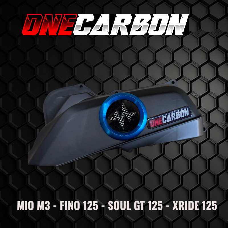 ONECARBON CORONG UDARA TUTUP FILTER MIO M3 FINO 125 CORONG DONAT SOUL GT 125 X RIDE 125 CORONG UDARA