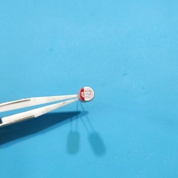 Elco Solid Polymer 47uf 50V D6.3xL8mm