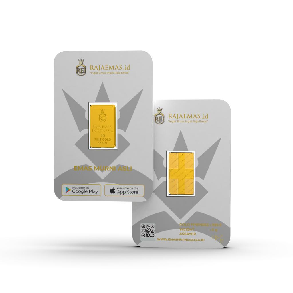 Emas Murni Asli Emas Logam Mulia 5 Gram Bersertifikat Resmi