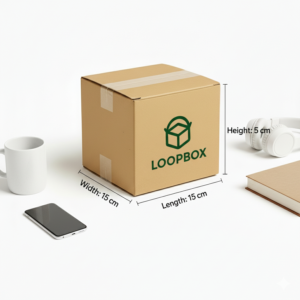Kardus Karton Box 15x15x5 cm Packing Tebal Premium Polos