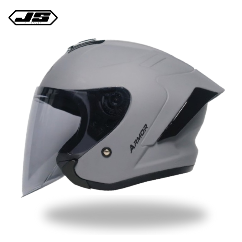 Helm Ori JS Armor Gorila Dof - Half Face Helmet - Helm Pria Keren Paket Ganteng sudah SNI