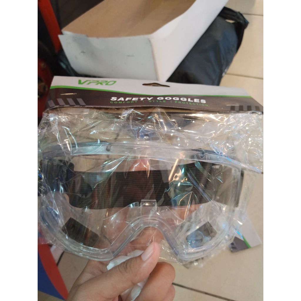 Kacamata Safety Goggle Clear Vpro G300 Comfort Style Protection