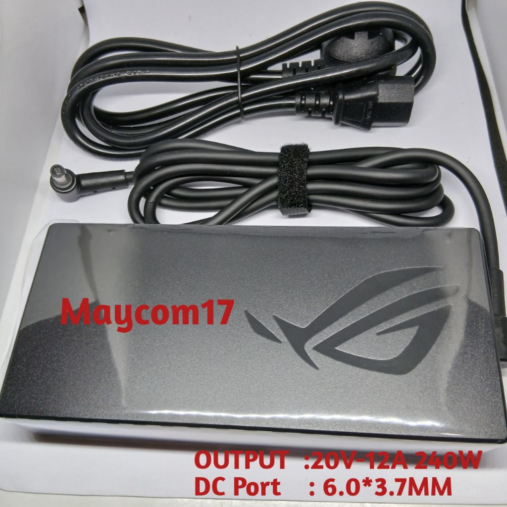 Adaptor Charger Asus ROG Zephyrus M16 GU603H Gaming Laptop 20V 12A 240W